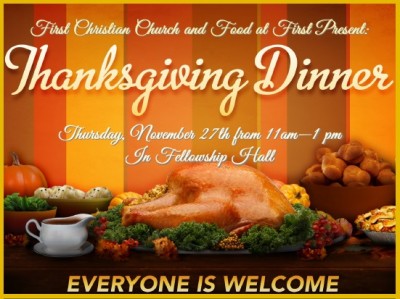 Annual Community Wide Free Thanksgiving Dinner